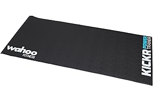 WAHOO FITNESS Wahoo KICKR MAT All-Purpose Noise Insulating Exercise Floor Mat for Indoor Cycling Trainers, Stationary/Spin Bikes, Yoga, Cross Training