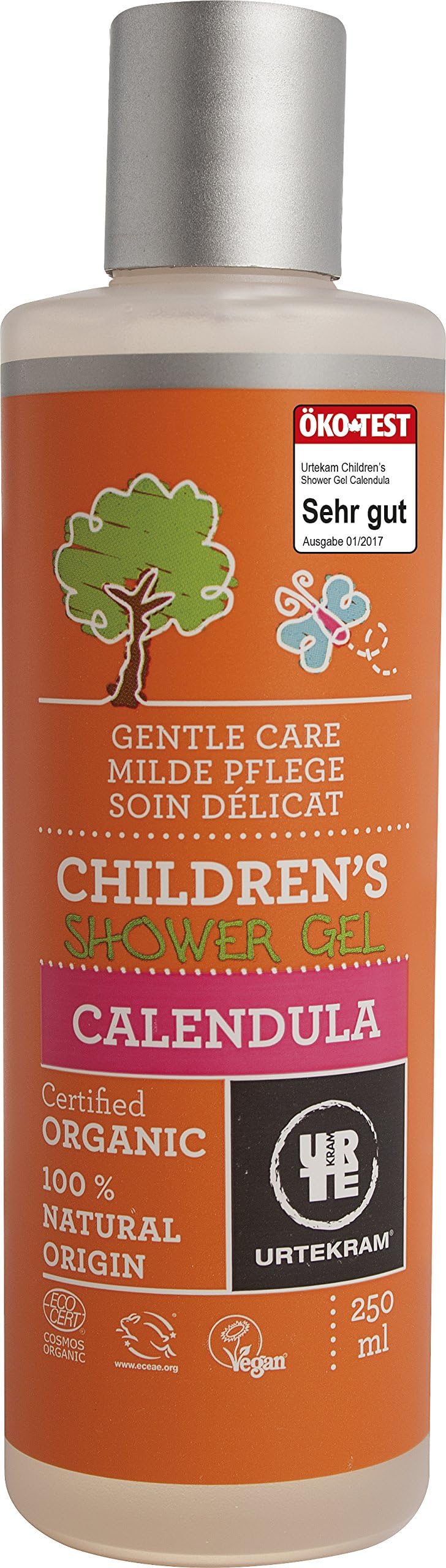 Urtekram Children's Shower Gel Organic, gentle care, 250 ml 83689