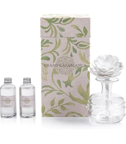 Amazon.com: Zodax Grand Casablanca Porcelain Oil Diffuser - Home