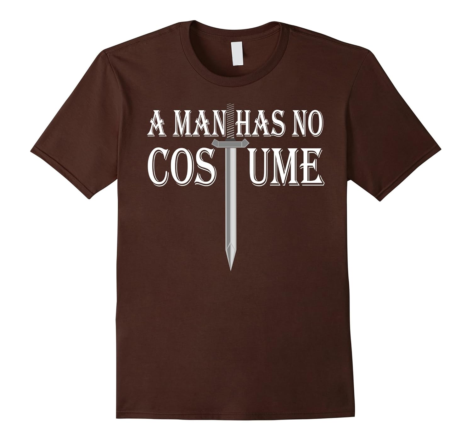 A Man Has No Costume T-Shirt Funny Halloween Gift Shirt- TPT