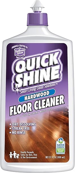Amazon Com Quick Shine High Traffic Hardwood Floor Cleaner 27 Fl