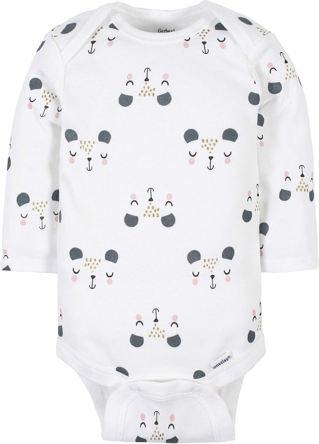 Gerber baby-girls 6-pack Long-sleeve Onesies Bodysuits: Clothing