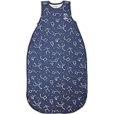 Woolino 4 Season Ultimate Baby Sleeping Bag - Merino Wool and Organic Cotton - Universal Size Adjustable Sleep Sack for Baby 