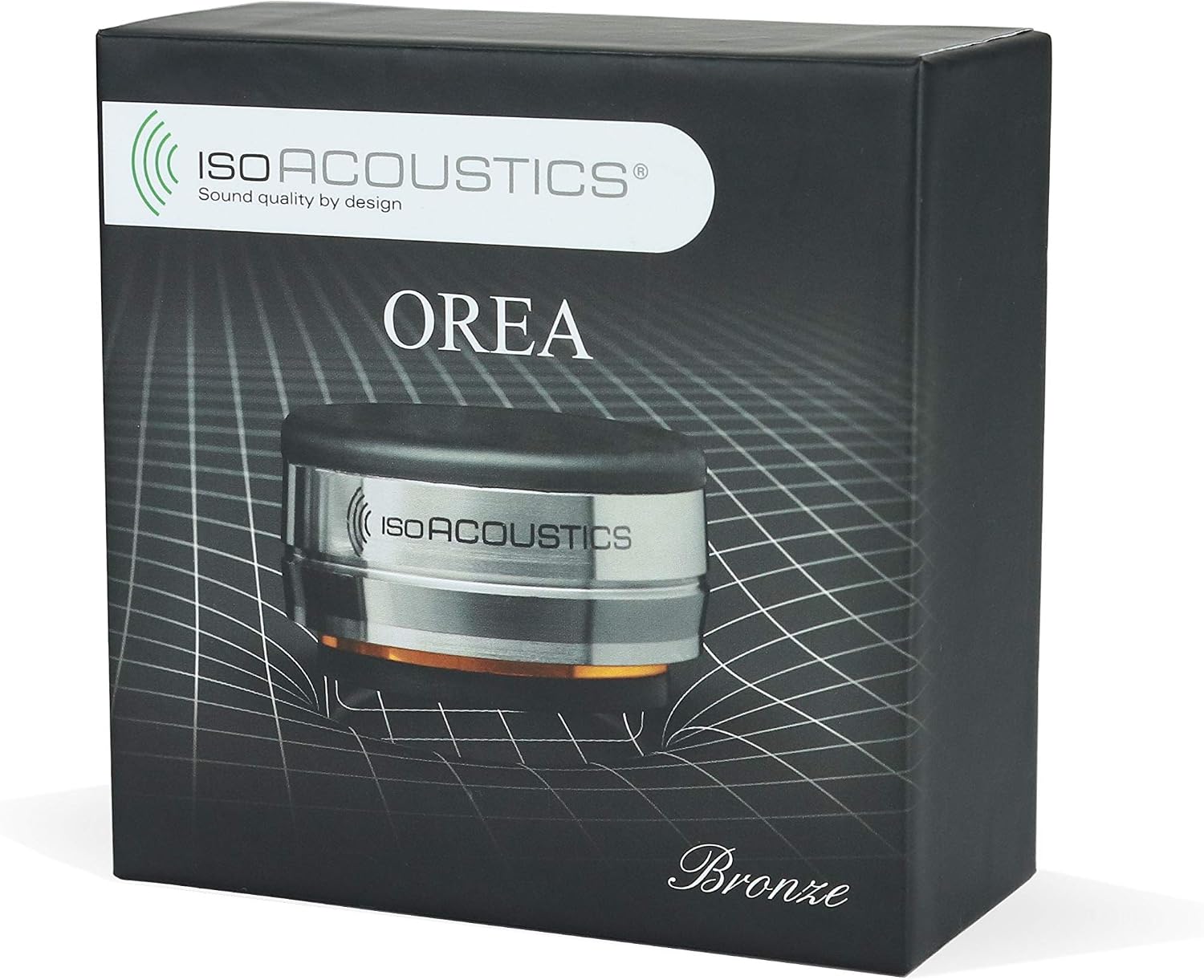 IsoAcoustics Orea Series Audio Equipment Isolators (Bronze (3.6 kg Max/pc)), Silver, Bronze - 8 lbs Max/pc - Image 3