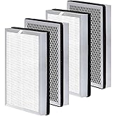 25 Replacement Filter Compatible with MA 25 Air Purifier S1/W1/B1 Medify Air Purifier Filter Replacement 3-in-1 Activated Carbon Filters 4 Pack MA-25 Replacement Filters