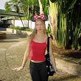 DRESHOW Glitter Mouse Ears Headband with Bow Woman Costume Accessory view 5