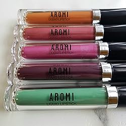 Aromi Berry Fuchsia Metallic Liquid Lipstick