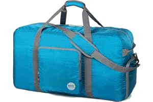 Foldable Duffle Bag 24" 28" 32" 36" 60L 80L 100L 120L for Travel Gym Sports Lightweight Luggage Duffel By WANDF