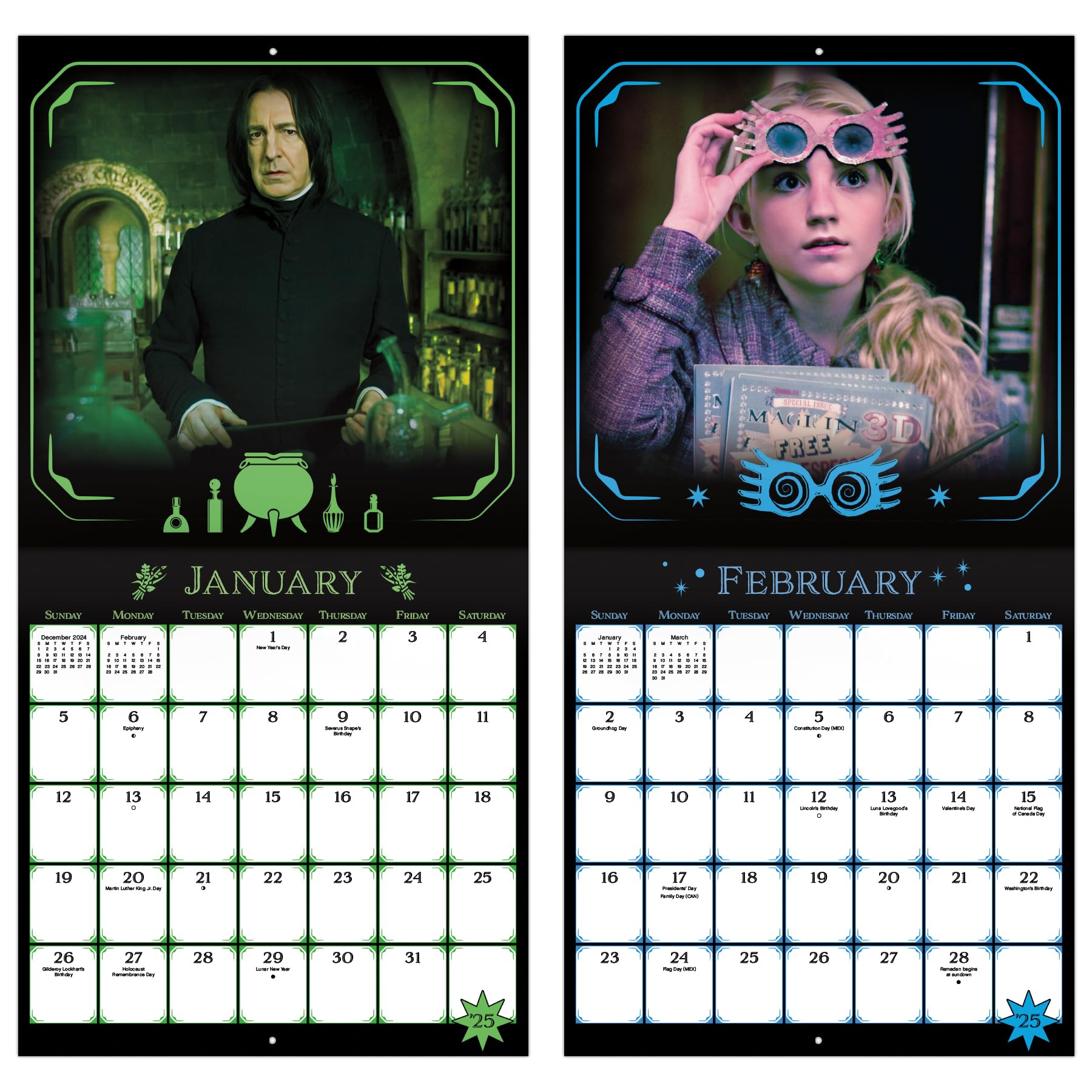 Mua 2025 Harry Potter Wall Calendar trên Amazon Mỹ chính hãng 2025 Fado