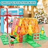 Lovchil Magnetic Tiles STEM Blocks 61PCS Education Set for Kids 3 4 5 6 view 6