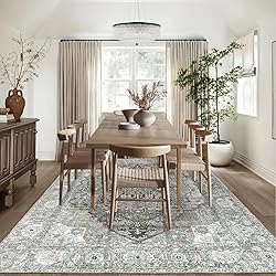 QD-Udreamy 6x9 Area Rugs - Machine Washable Rugs