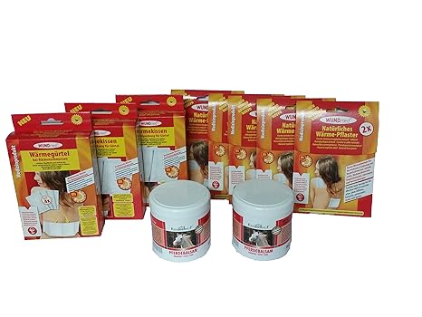 Wärmepflaster Wärmegürtel Pferdebalsam im Set