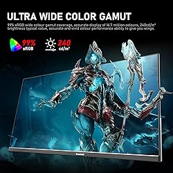 Gawfolk 24.5 Inch IPS PC 200Hz Gaming Monitor, FHD