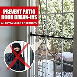 SECURITYMAN Sliding Door Security Bar-Child Proof
