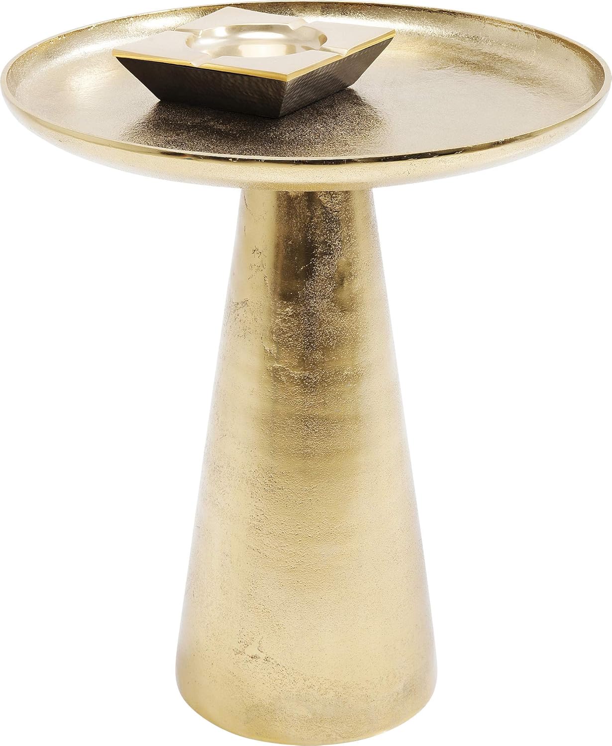 Kare Plateau Uno Brass Side Table, Metal, Gold, 45 x 45 x 52 cm Amazon.co.uk Kitchen & Home