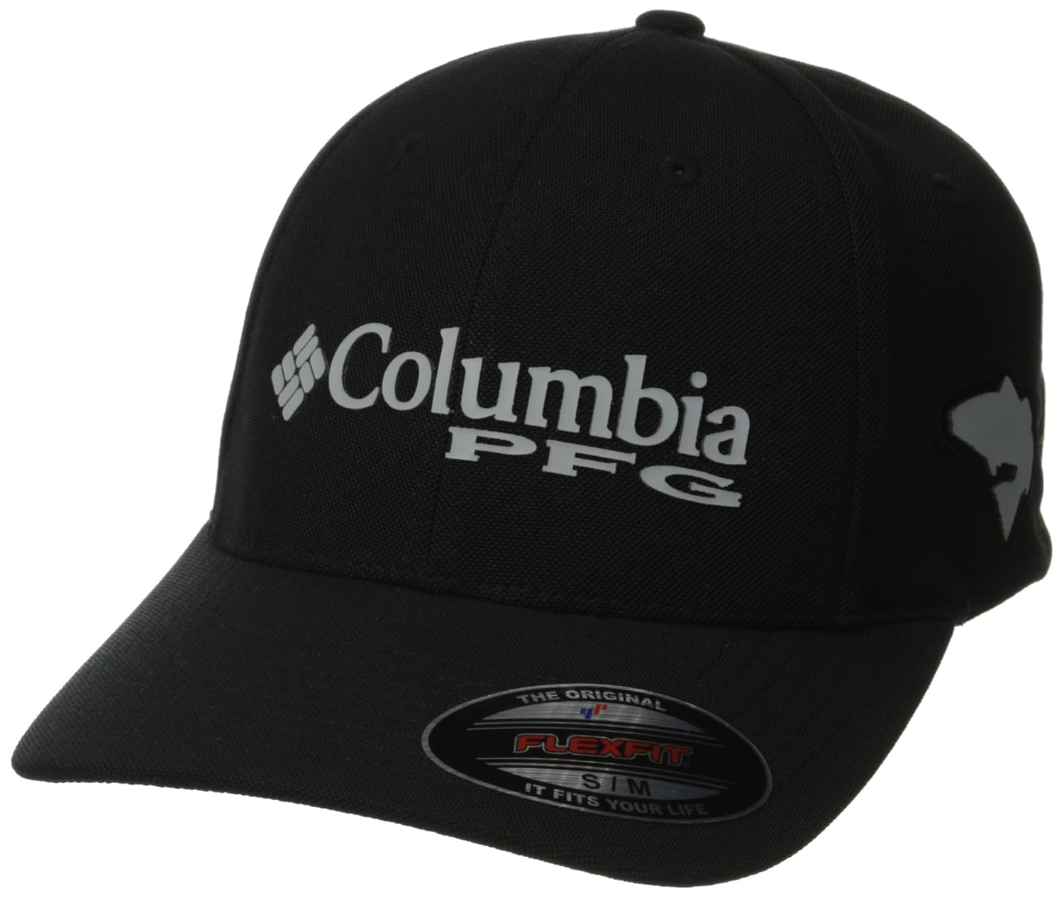 grey columbia pfg hat