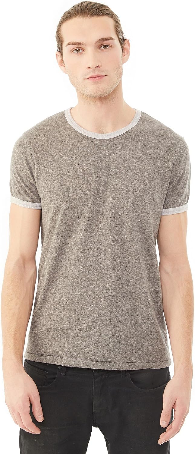 Download Amazon.com: Alternative Mens Eco-Mock Twist Ringer T-Shirt ...