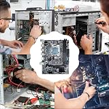 Lodokdre X79 Motherboard LGA1356 2x DDR3 ECC REG M.2 NVME SATA3.0 Gaming view 3
