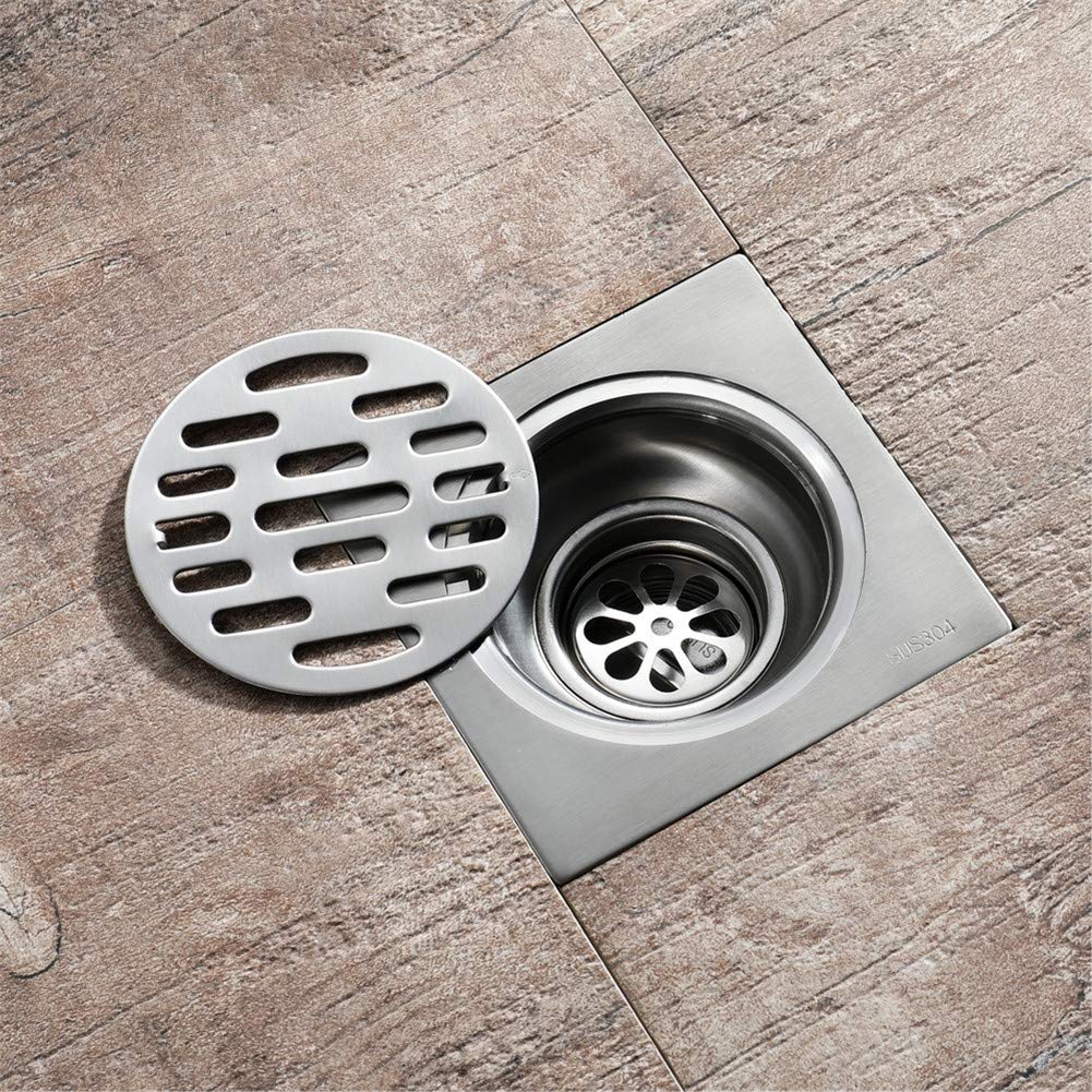 Amazon Com Floor Drain Bathroom Square Shower Drain With
