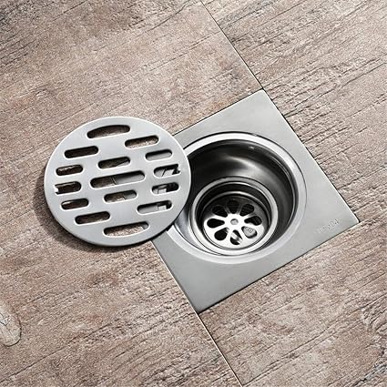 Amazon Com Floor Drain Bathroom Square Shower Drain With