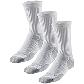 R-Gear Drymax Crew Running Socks For Men and Women, Light Cushion | Breathable, Moisture Control & Anti Blister |3 Pack