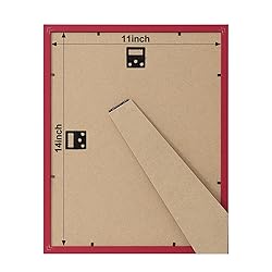 Vittanly 11x14 Picture Frame, Engineered Wood with