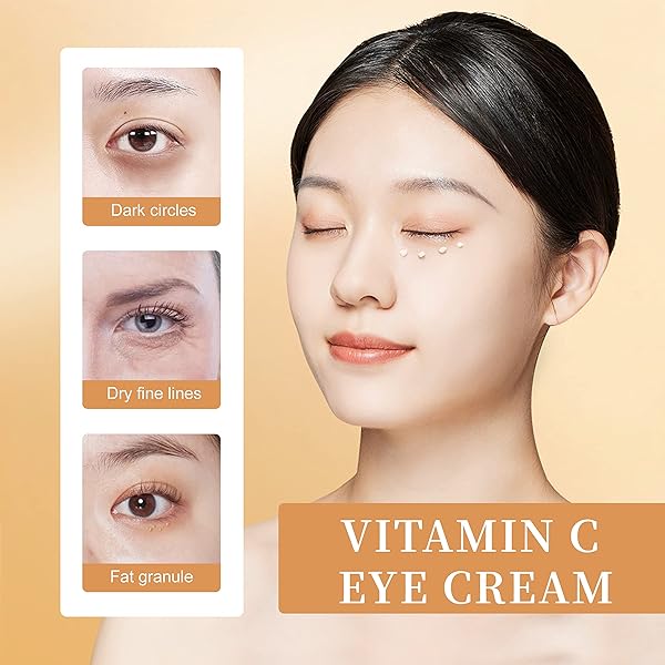 SULLMAR EYE CREAM EYE BAG TREATMENT FOR WOMEN EYE CREAM FOR WRINKLES EYE CREAM FOR WRINKLES AND DARK CIRCLES HYALURONIC ACID AND NIACINAMIDE FOR DARK CIRCLES AND PUFFINESS (VITAMIN C)