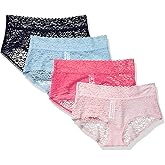 Amazon Essentials womens Comfortable Lace Stretch Hipster Underwear
