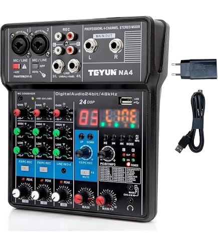 Behringer Pro Mixer DJX900USB Professional 5 Canais, Preto