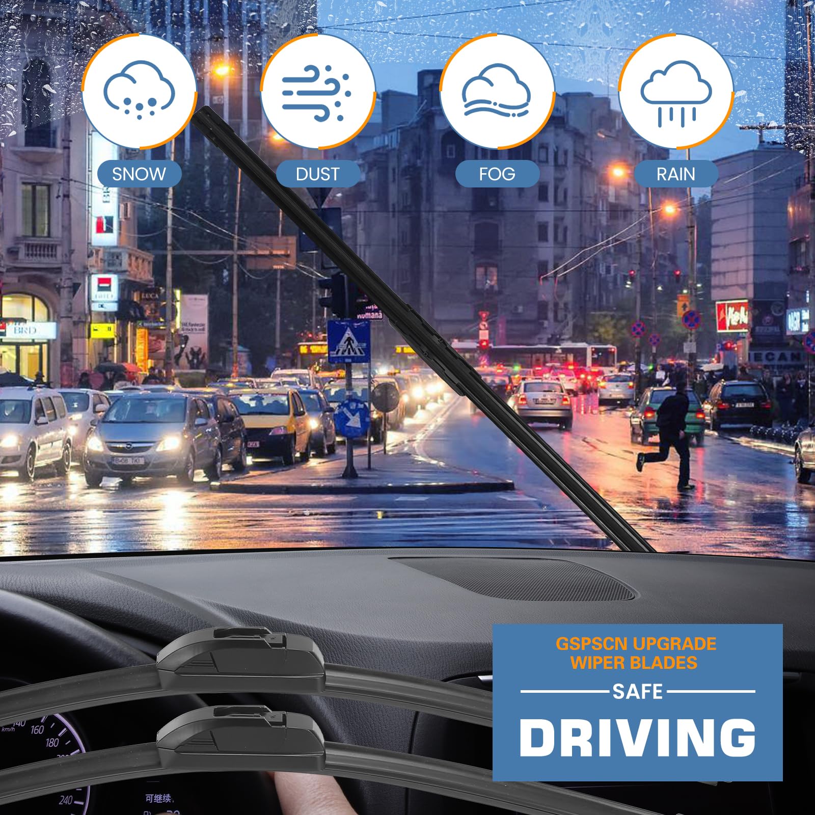 GSPSCN 3 Wipers Replacement for Acura MDX 2020 2019