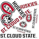 Desert Cactus St. Cloud State University Sticker SCSU Huskies Sticker Vinyl Decals Laptop Water Bottle Car Scrapbook T2 (Type 2)