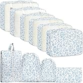 10 Set Packing Cubes for Suitcases, Packing Cubes Travel Essentials Organizer Bags, Travel Organizers
