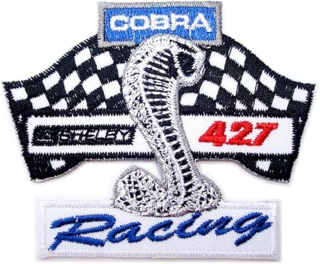Amazon Com Shelby Cobra Racing 427 Mustang Ford Car Logo Polo Cs08 Patches