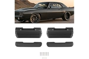 JMTAAT Front Arm Rest Pads and Bases Compatible with 1968-1972 Chevy Chevrolet Camaro/Nova/Chevelle and Other A-Body Cars & 1