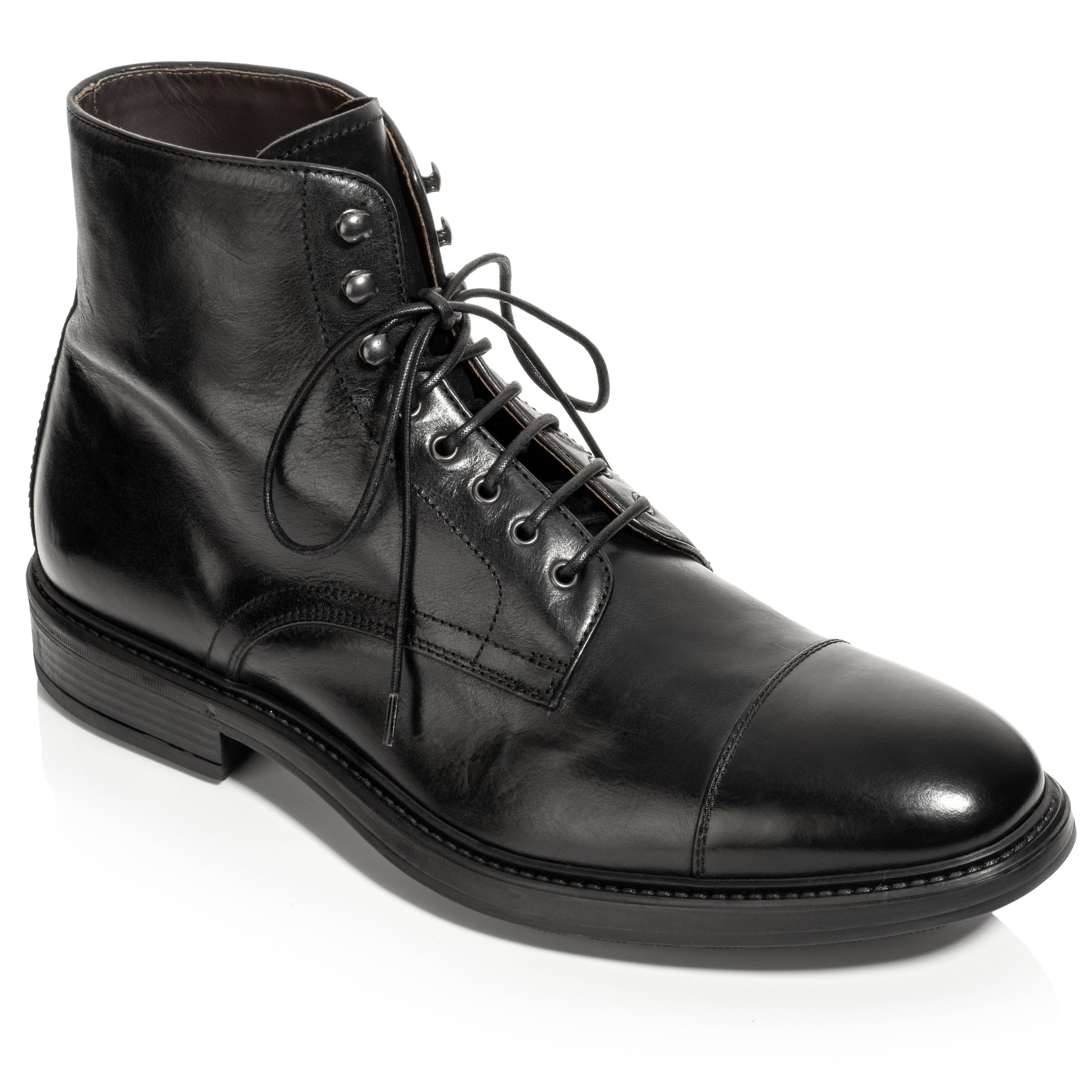 To Boot New York Burkett Dark Brown Cap Toe Boot US 12 uploading-1450720.jpg main image 2