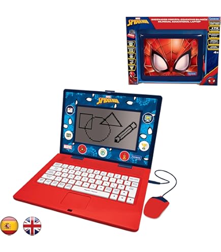 Lexibook, Spider-Man, Batterie Électronique pour enfant, jeu musical, jouet mixte, vrai son de batterie, clavier 8 notes, prise pour MP3, siège inclus, bleu/rouge, K610SP Lexibook, Spider-Man, Batterie Électronique pour enfant, jeu musical, jouet mixte, vrai son de batterie, clavier 8 notes, prise pour MP3, siège inclus, bleu/rouge, K610SP