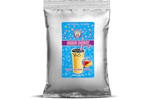MANGO Boba/Bubble Tea Drink Mix Powder By Buddha Bubbles Boba (2.2 Pounds / 1 Kg)