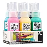 Gallery Glass Pastel Stained Glass Paint Kit, 6