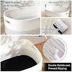 OIAHOMY Storage Basket, Woven Baskets for