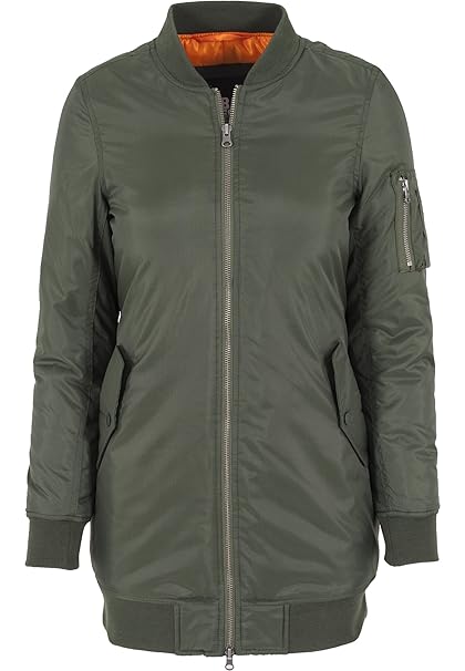 Urban Classics Damen Jacke Jacke Long Bomber Jacket