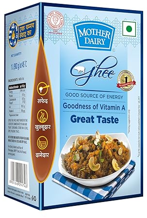 Mother Dairy Pure Healthy Ghee, 1L
