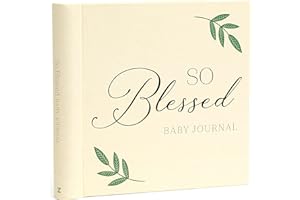 So Blessed Baby Journal: A Christian Baby Memory Book and Keepsake for Baby's First Year