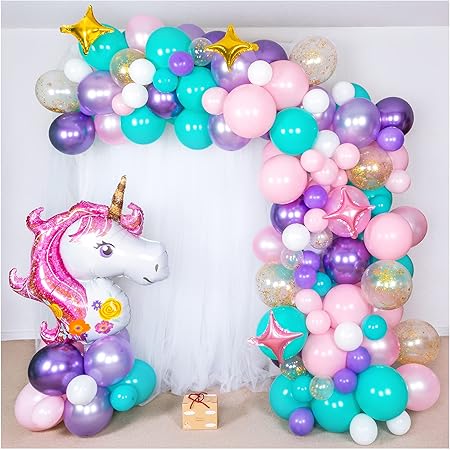 16-foot DIY Unicorn Balloon Arch 