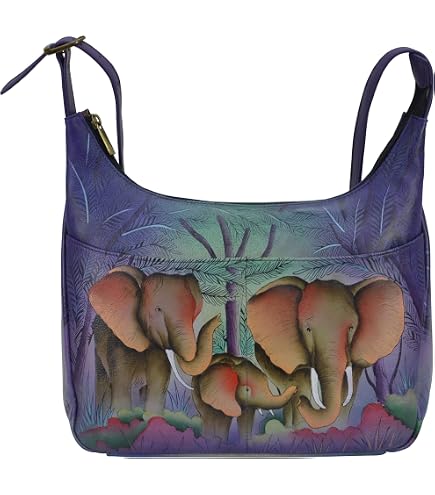 Anna by Anuschka Womens Anna Anuschka Hand Painted Women s Genuine