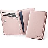 VULKIT Passport Holder Magnetic Closure RFID Blocking Travel Wallet Passport Book Cover Boarding Pass Holder Travel Essentials