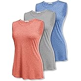 COOrun Women's Sleeveless Athletic Shirts Lightweight Sports Shirt Quick Dry Yoga Tank Tops Muscle Tank