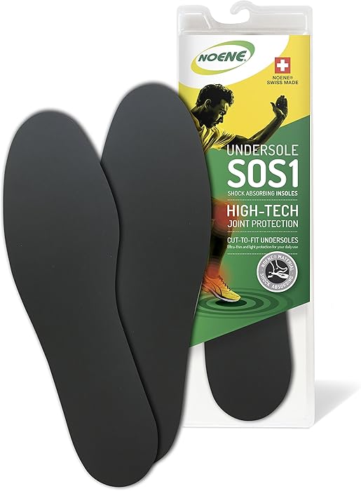 Noene&reg; Undersoles SOS1 2nd Gen. (Size 2 - Men's 9&frac12; - 16 / Women's 11-17) **NOENE&reg; Brand AS SEEN ON Shark Tank**