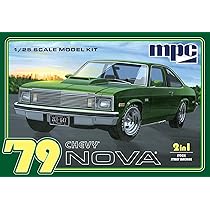 Amazon.com: MPC 1979 Chevy Nova 1:25 Scale Model Kit : Arts 