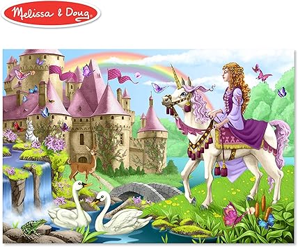 Melissa & Doug Fairy Tale Castle Floor Puzzle