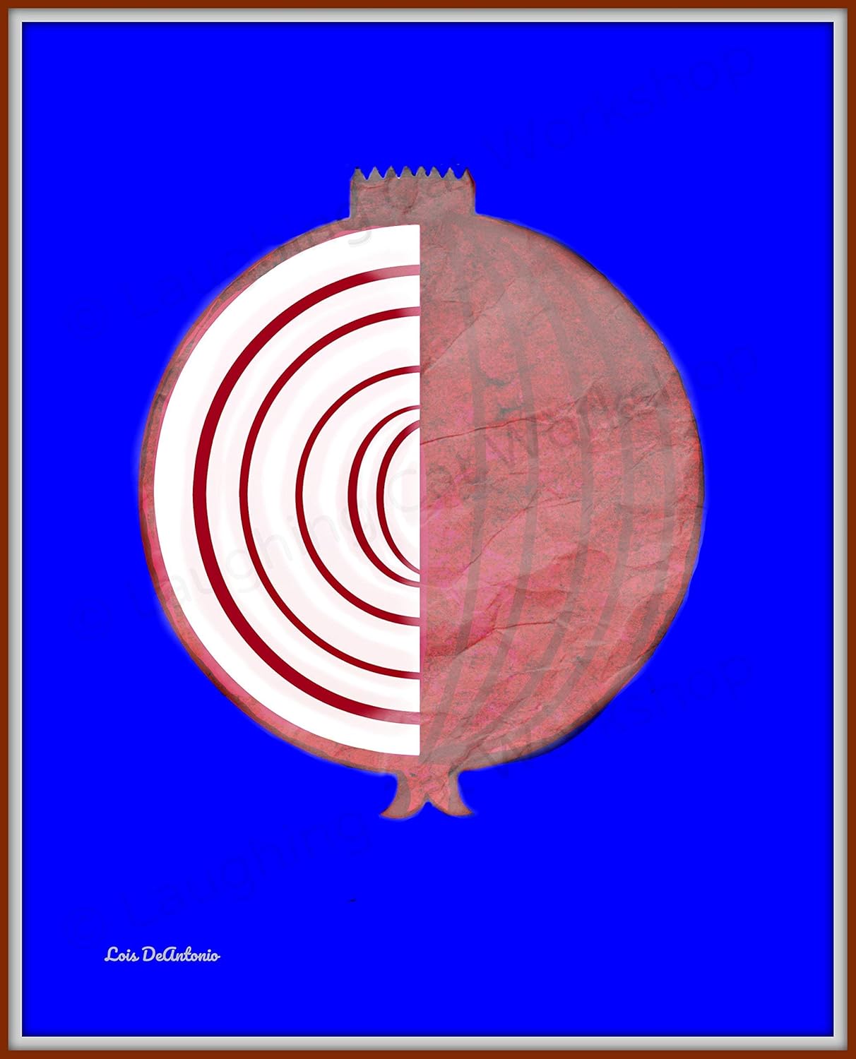 Amazon Com Red Onion Art Mediterranean Spanish Modern Garden